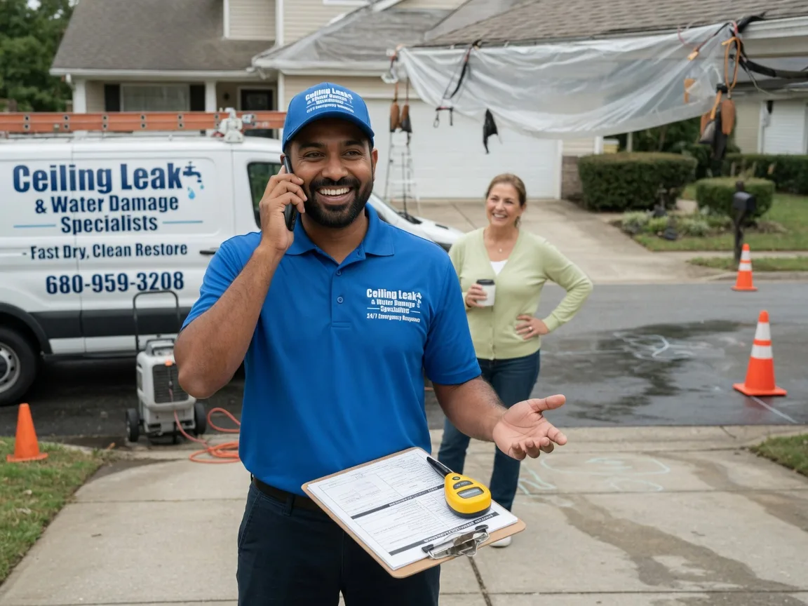 Ceiling Leak Cleanup Littleton, NC FAQs